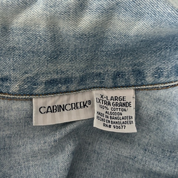 Vintage Jean jacket (Extra Large) - Picture 3 of 3